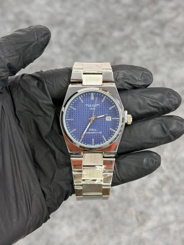 TISSOT 2 PLATA AZUL