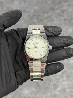 TISSOT 2 PLATA BLANCO